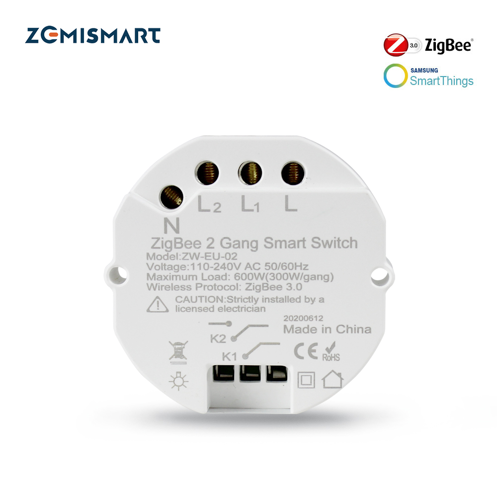 dimmer Switch Benexmart Zigbee 3.0 Switch for DIY Home Device Smart Remote Control by Smartthings Echo Plus Suit for Most of Zigbee Hub